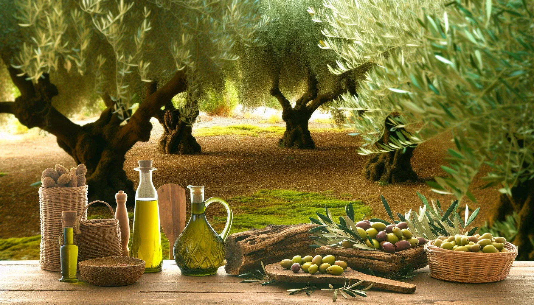 Olijfbomen combineren met andere planten | Olijfbomen in de Tuin Combineren met Andere Planten