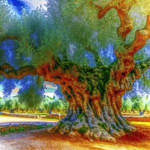 Grand olivier espagnol vieux de 500 ans