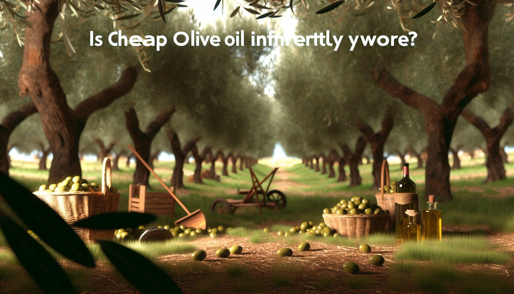 Is goedkope olijfolie per definitie slechter?