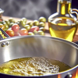 Kann man mit nativem Olivenöl extra backen und braten?