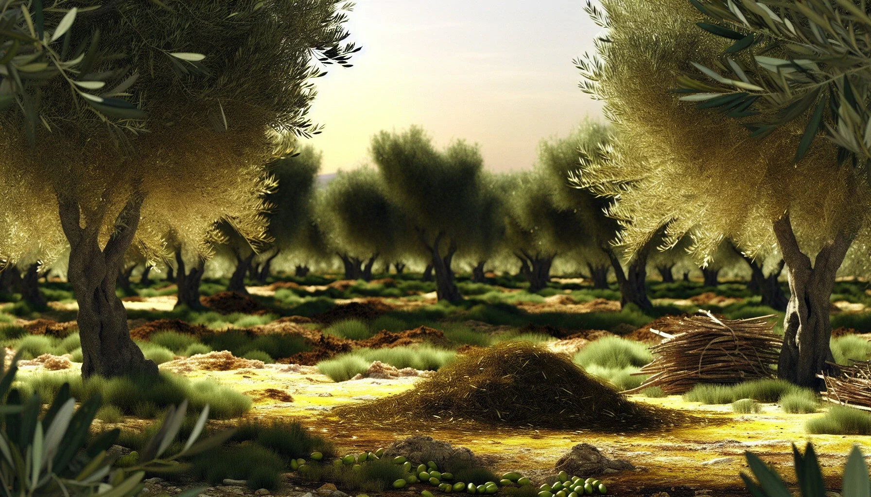 Qu'advient-il des olives après la récolte ?